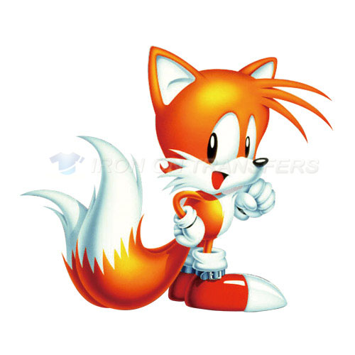 Sonic the Hedgehog Iron-on Stickers (Heat Transfers)NO.5326